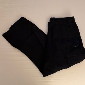 TNA Black Jogger Cargo Sweatpants